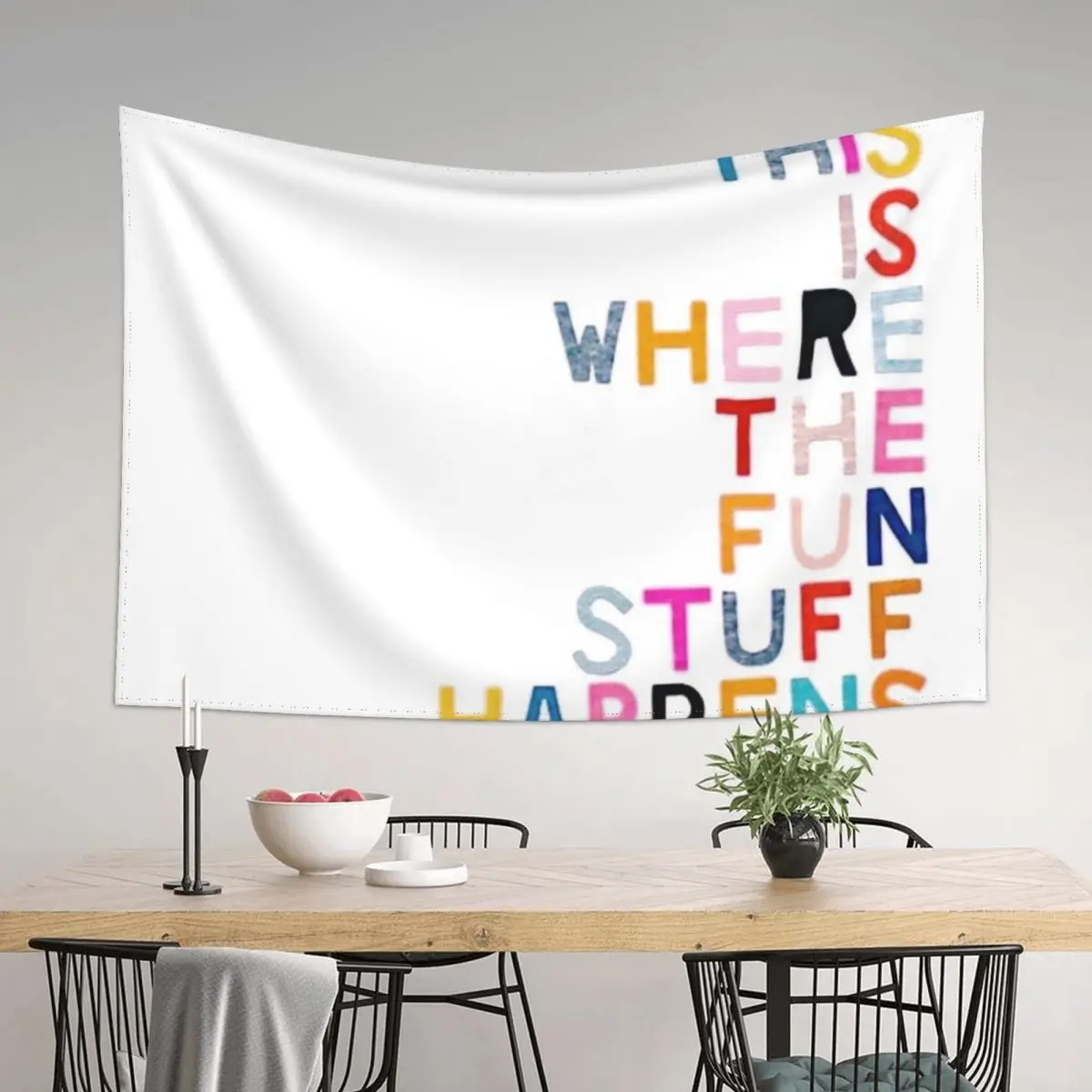 

this is where the fun stuff happens Tapestry Room Decorations Bedroom Decorations Decorative Wall Tapestry