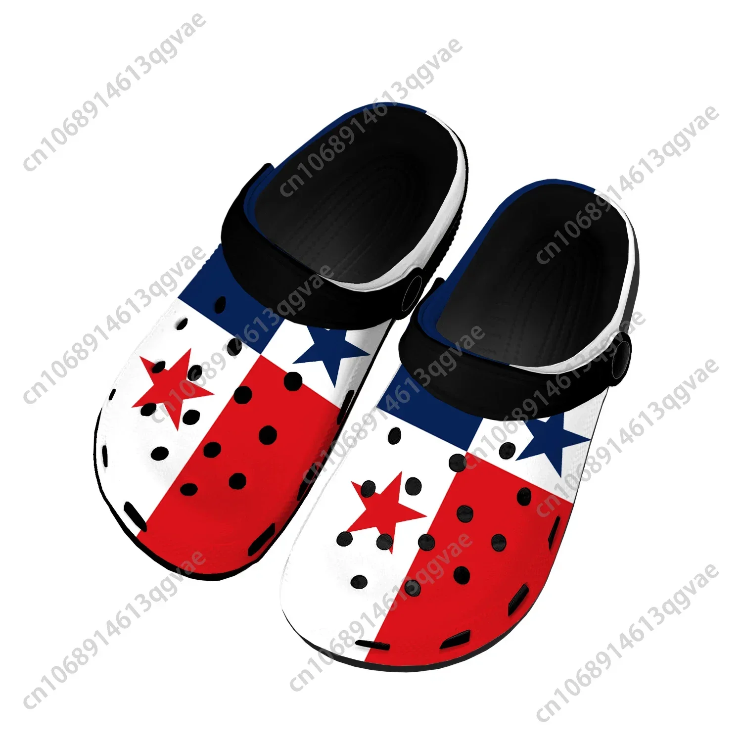 

Panamanian Flag Home Clogs Custom Water Shoes Mens Womens Teenager Panama Shoe Garden Clog Breathable Beach Hole Slippers