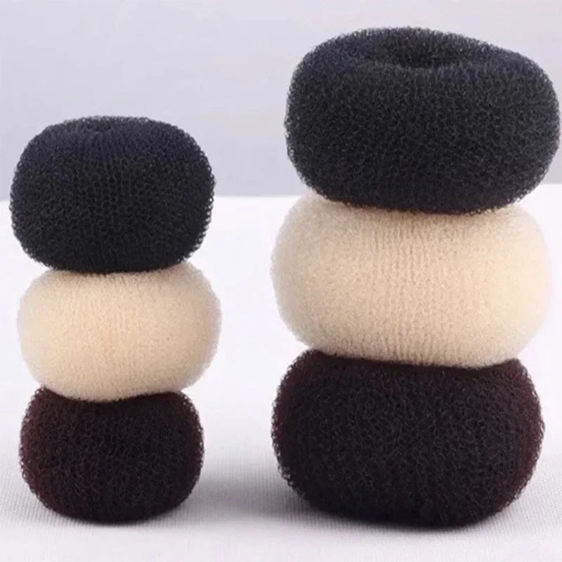 For Beam Donut for Twister Hair Bun Accessory Elastic Bagel for Hair Tying Tool Industrial Style Hair Decorations for Braids