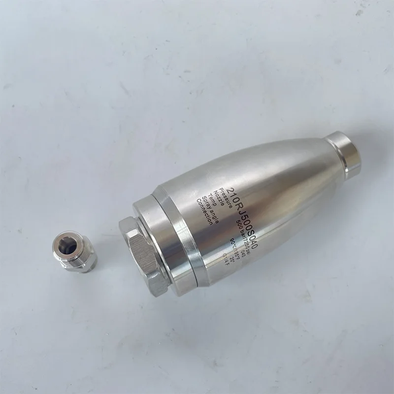 High Pressure 500 Bar 7250psi Quick Connect with tungsten steel core  water turbo rotating nozzle for cleaning Agua potable