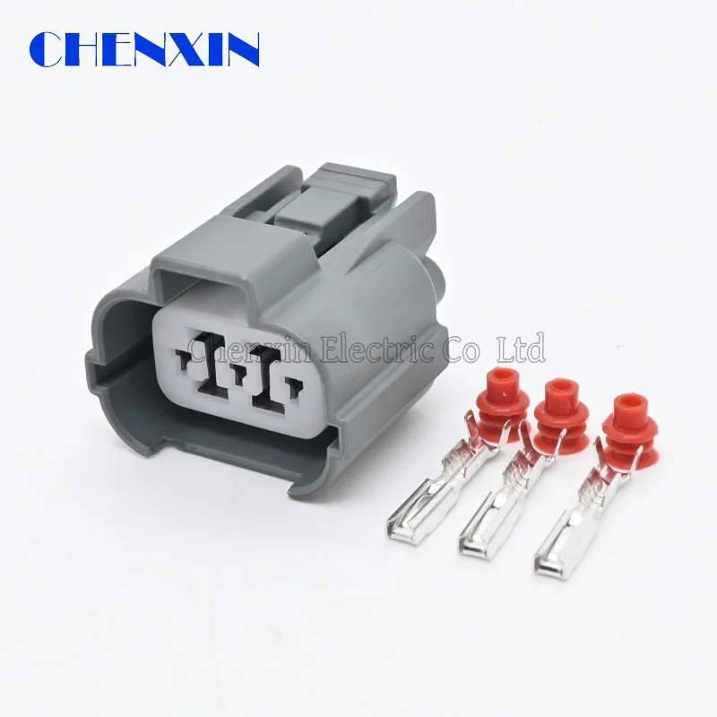 Car Accessory 3 Pin Automotive Waterproof Connector Headlight Leveling Device Plug 6189-0130 for B-Series VSS