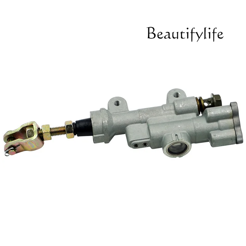 YJ Silver Rear Brake Master Cylinder One Word Pump For CRF450R CRF CQR KAYO Baicai Dirt Bike Disc Brake