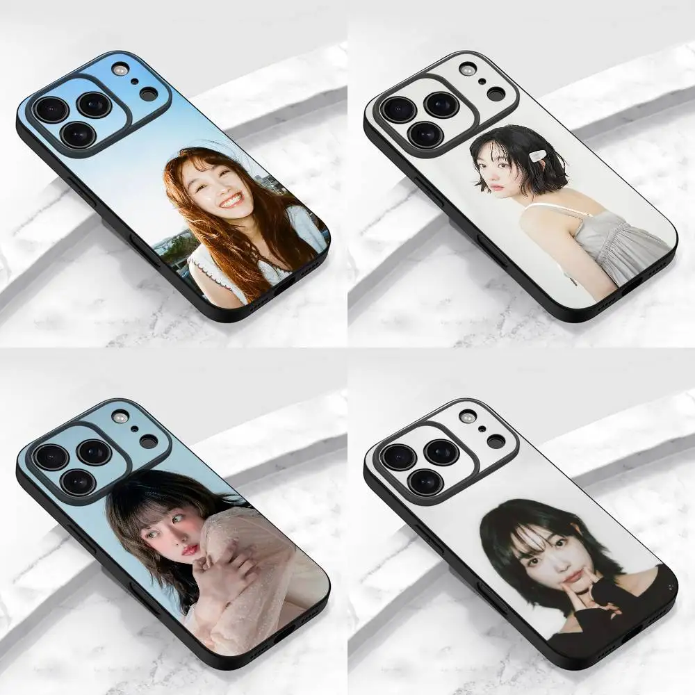

L-Lee Yoo Mi Phone Case For iPhone 17,16,15,14,13,12,11,Pro,Max,Plus,E,Air,Mini Protective Black Cover