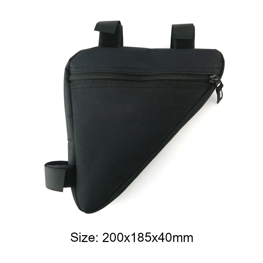 حقيبة بإطار أمامي مثلث للدراجة MTB، حقيبة أنبوبية علوية مقاومة للاهتراء لركوب الدراجات #2