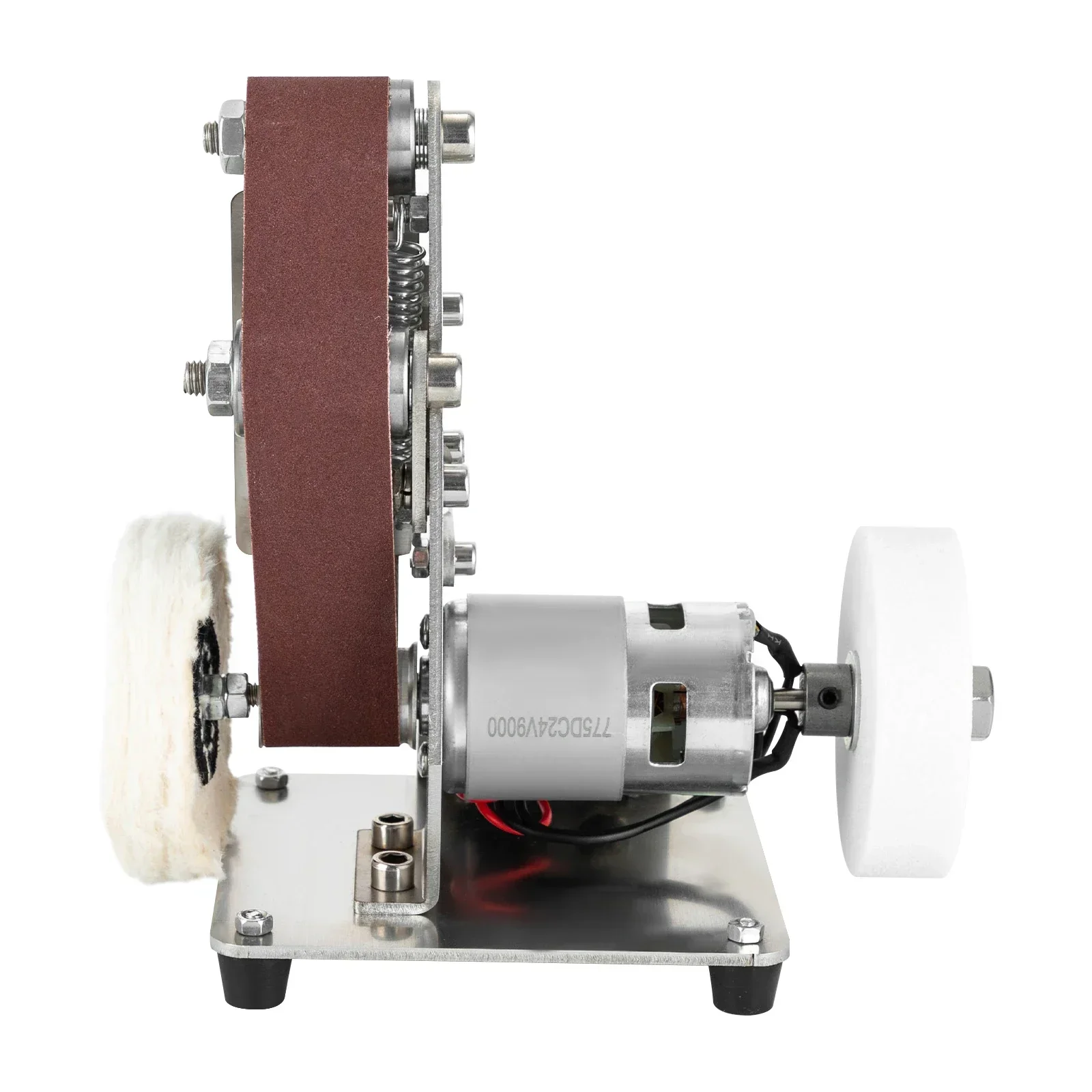 

%a Mini Belt Sander, Electric Bench Grinder Sanding Machine, Table Top Grinder Polisher