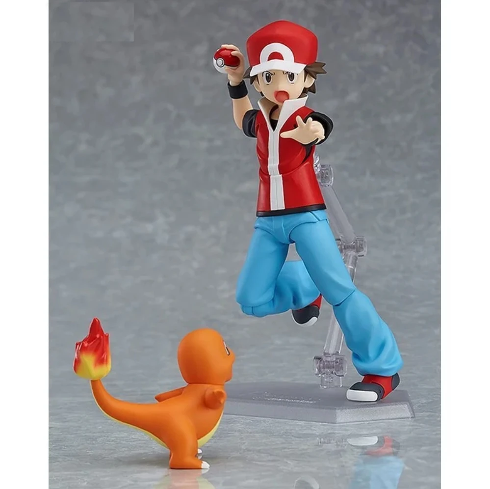 Pokémon Anime Action Figures, Modelo de coleção Brinquedos, Monstros de Bolso, Pikachu, Cinza Vermelha, Ketchum, Venusaur, 100% Original, Em Stock, 356