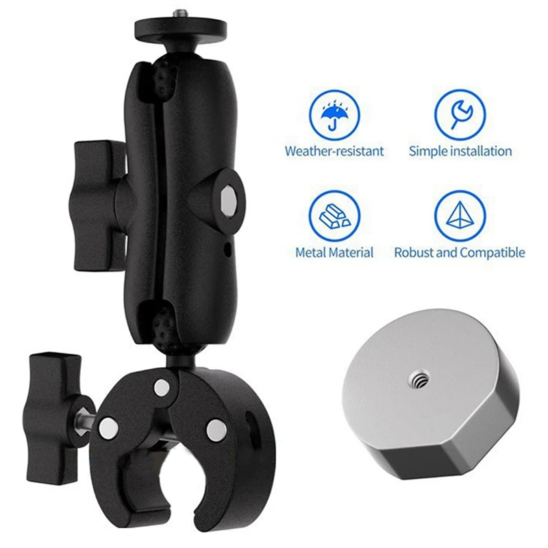 For Starlink Mini Pole Mount Clamp RV Mount Compatible With Pipe Adapter For Pole Mount On Car RV Ladder