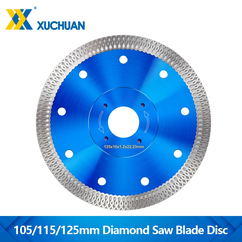 

1 шт. 105/115/125 мм алмазная пила алмазные отрезные диски для угловой шлифовальной машины фарфоровая плитка керамический гранит мрамор