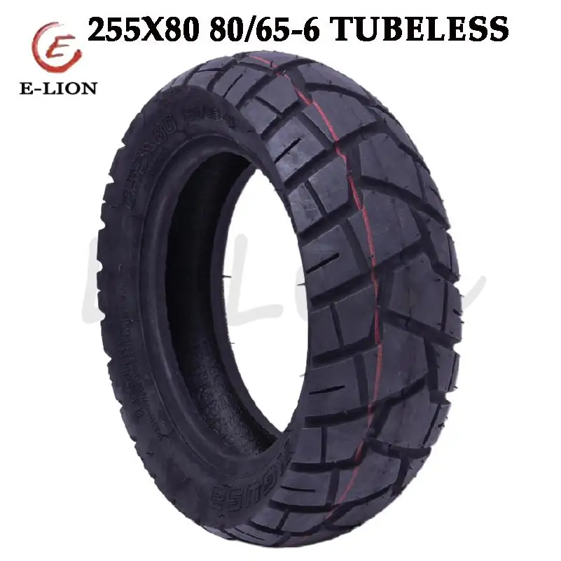 

Вседорожная шина для электросамоката 255x80 с прочной резиновой подошвой для превосходного управления на бездорожье