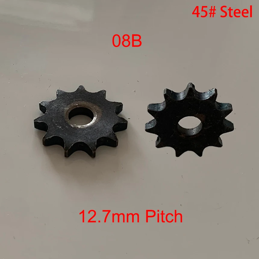 

08B 46 47 48 49 50 Tooth 18mm Pilot Bore 12.7mm Pitch Single Row Simplex Convey Gathering Gear Chain Drive Sprocket Wheel Plate