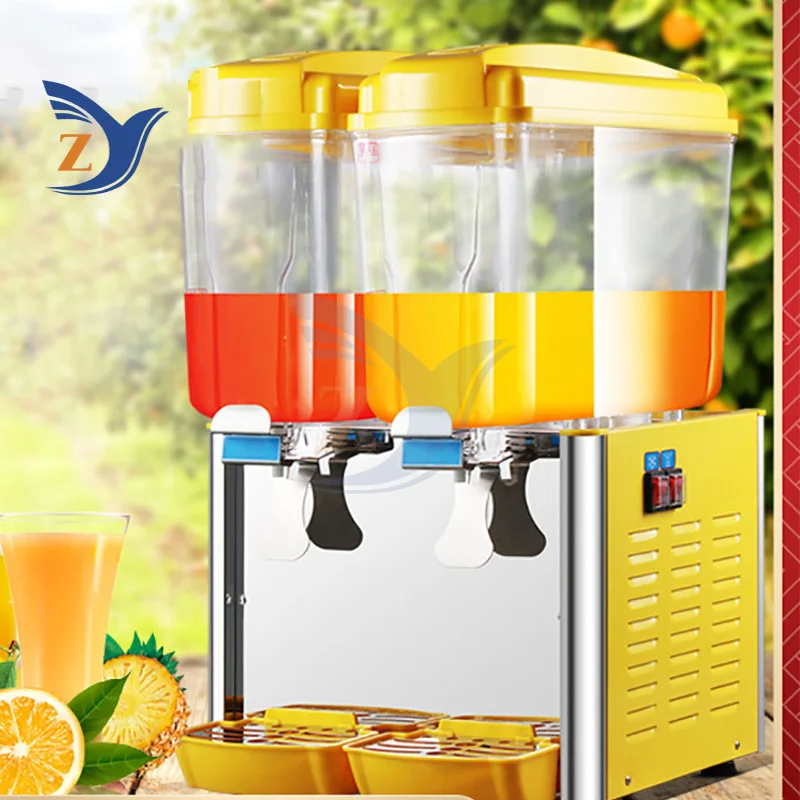 Cold Drink machine Commercial Hot Automatic Buffet Milk Tea Carbonated Beverage Double Cylinder Multi-function Intelligent Shop