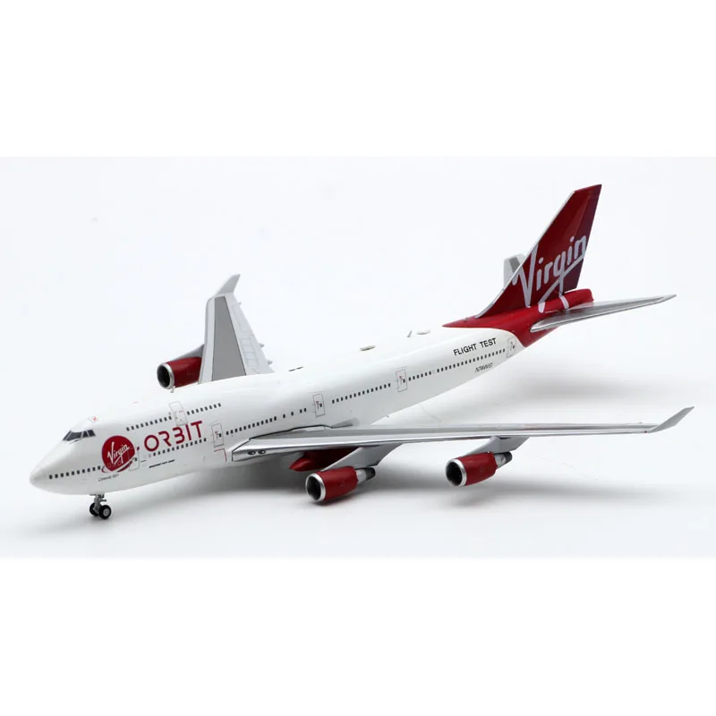 Xx40036 Legering Verzamelvliegtuig Geschenk Jc Vleugels 1:400 Maagdelijke Baan Boeing B747-400 Diecast Vliegtuig Jet Model N744vg Met Standaard