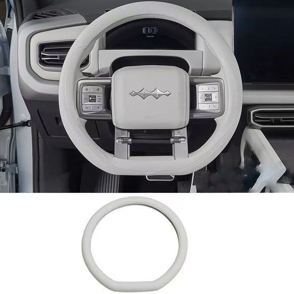 

Fit For Equation Leopard Titanium 7 Steering Wheel Cover Protective Cover Straight Cover Anti Slip Breathable Handle Cover