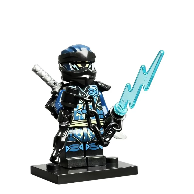 Schurken verhindern den Kauf von Bausteinen, Ninja-Phantomen, Nockert, Zach Temple, Phantom Derrick, Mini-Spielzeugfiguren und Geburtstagsgeschenken. – Detail 14