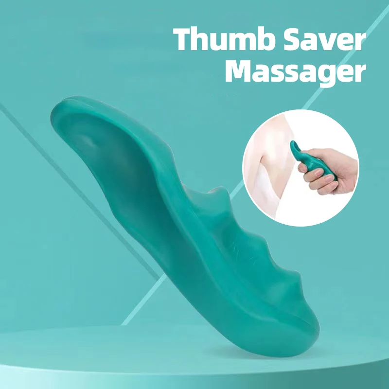 

Thumb Saver Massager Body Deep Tissue Manual Massage Stick Finger Pressure Press Trigger Point Physiotherapy Soothing Tool