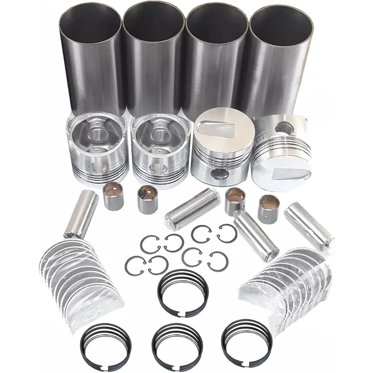 

4DR5 Overhaul Rebuild Kit For Mitsubishi Engine 2.7L Forklift KATO HD180G Excavator Liner&piston/Ring&Main/Rod Bearing