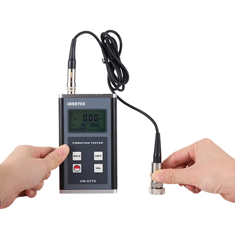 Digital Vibration Meter VM-6370 Acceleration 0.1m/s ²~ 400 m/s ²  10Hz~10KHz Motion Deviation Unbalanced Vibration Tester