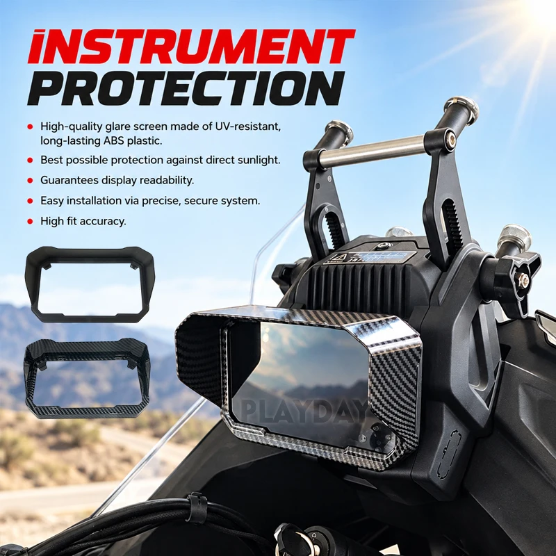 TFT Screen Sun Visor For CFMOTO 450MT 450SR 450NK 450CL-C 700MT 450SS IBEX450 PP Dashboard Speedometer Cover Guard Shield