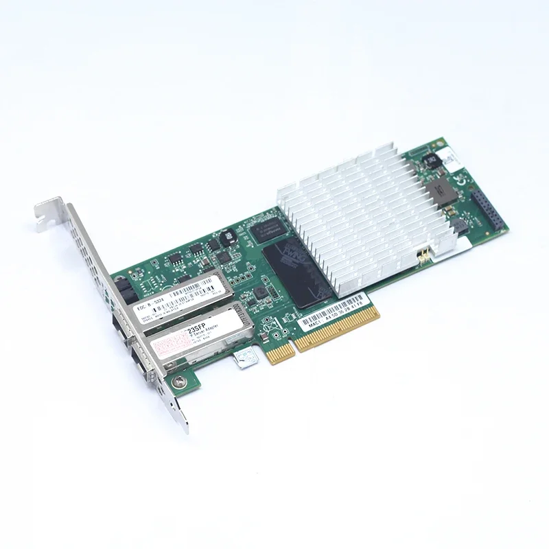 

Оригинальный двухпортовый сетевой адаптер NC523SFP 10 Гбит/с SFP+ Ethernet PCI-E 593742-001 593715-001 QLE3242 оптоволоконная сетевая карта