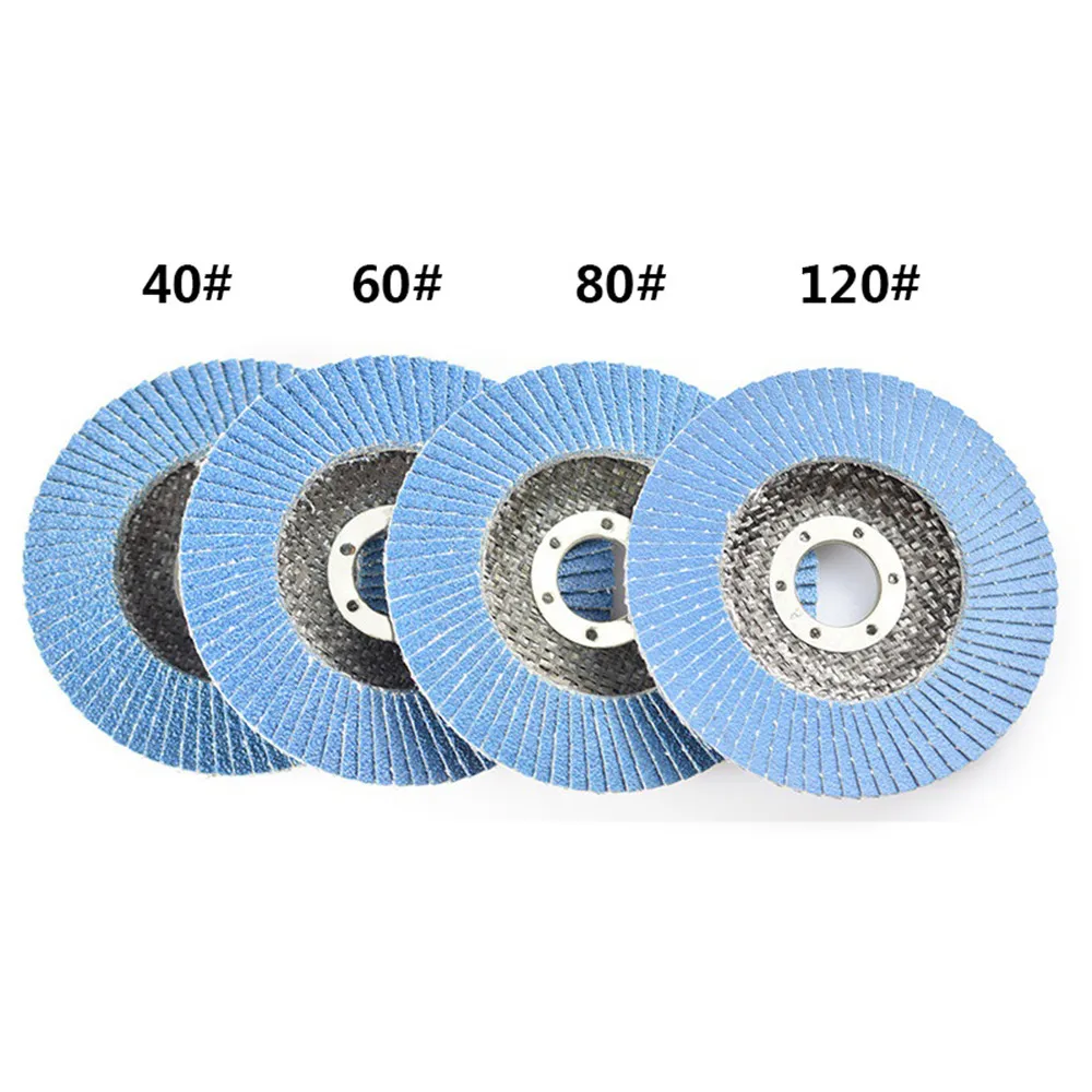 

Flap Discs Sanding 115Mm 4.5 Inch 60/80/120 Grit Grinding Wheel Blade For Angle Grinder Abrasive Tool Disc