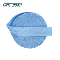 Neuf LOOMS 15mm FOE, bande élastique solide et brillante, sangle en Spandex, accessoires de couture pour vêtements 2 5 10 yards accessoires couture et mercerie sangle pour sac au mètre mercerie accesoire de couture