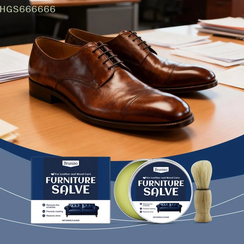 Leather Furniture Care Cream Home Leather, Leather Clothing And Bag Scratch Maintenance And Care Ointment