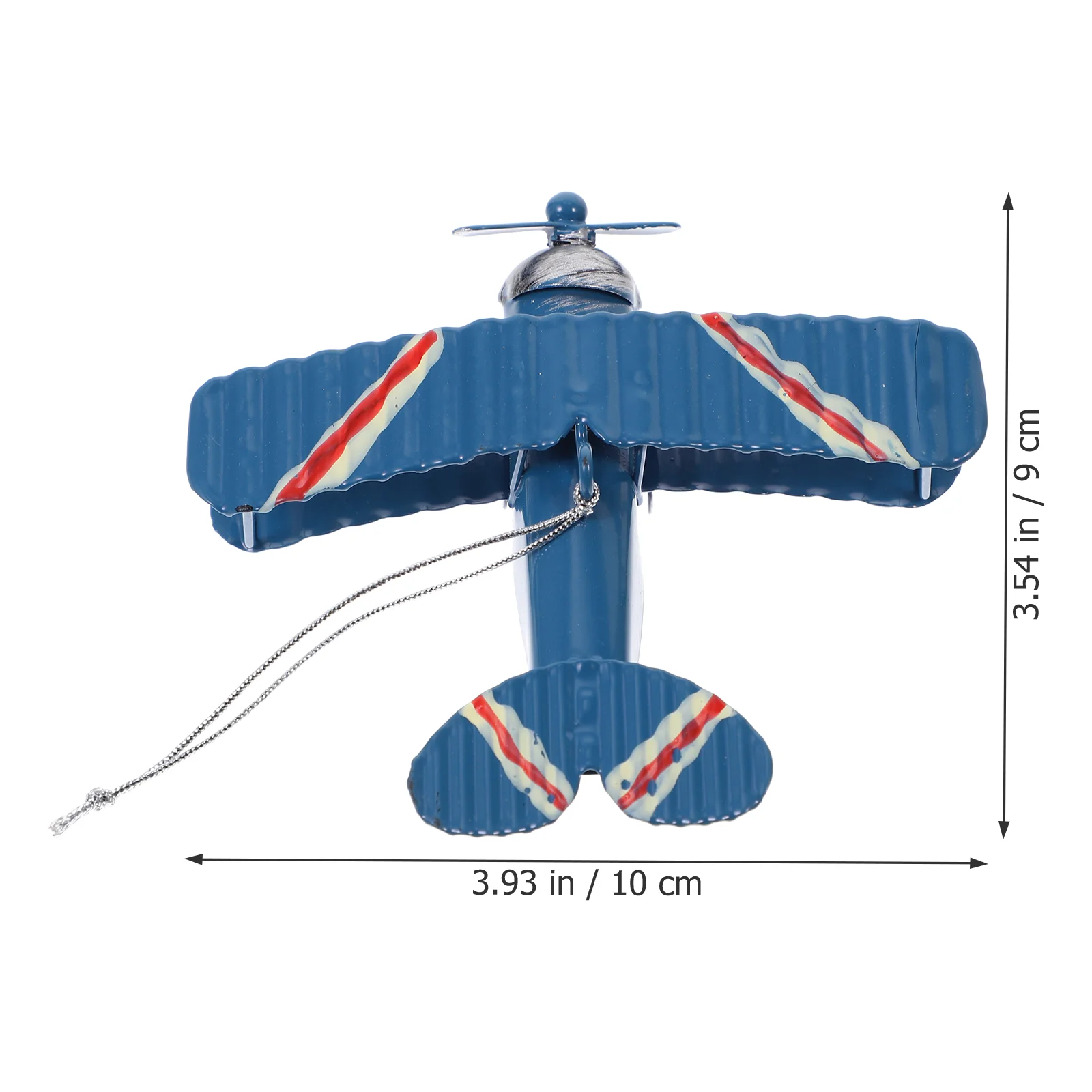 Haushalt Kuchen Dekoration Vintage Ornamente Flugzeug Topper für Jungen Schmiedeeisen Finger Flugzeug