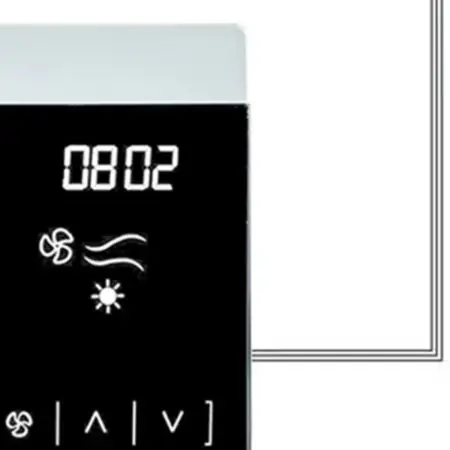 Automatic Adjustment Central Fresh Air Thermostat Air Conditioning Thermostat Temperature Sensor Timing Setting