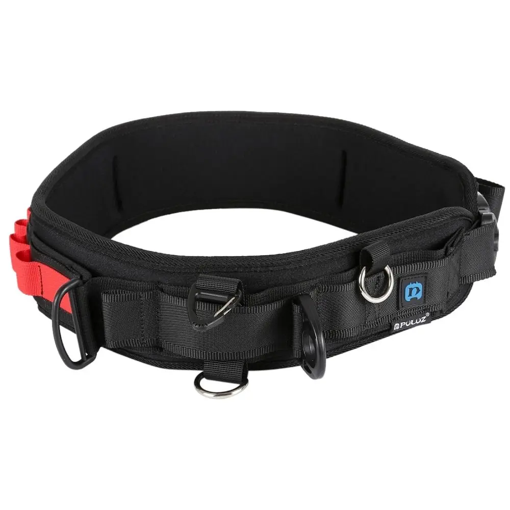 Adjustable Cameras Waist Belt Multi-functional Clip Hook SLR/DSLR Waistband Strap Nylon D-rings Camera Lens Bag