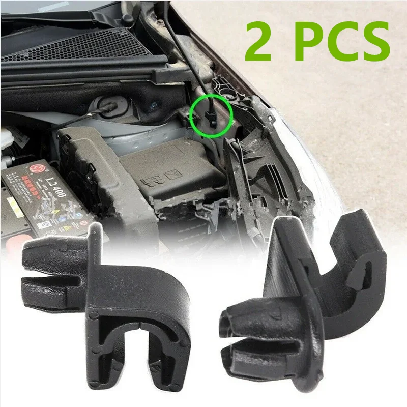 2/4Pcs Hood Bonnet Prod Rod Support Stay Clip Holder For Citroen C3 C4 C-Elysee For Peugeot 2008 208 301 308 Partner 792843