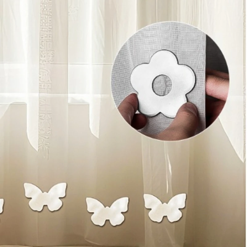 1 pair Leak proof light curtain/tablecloth magnetic suction buckle No-drill Invisible Windproof Pendant Magnetic Buckle