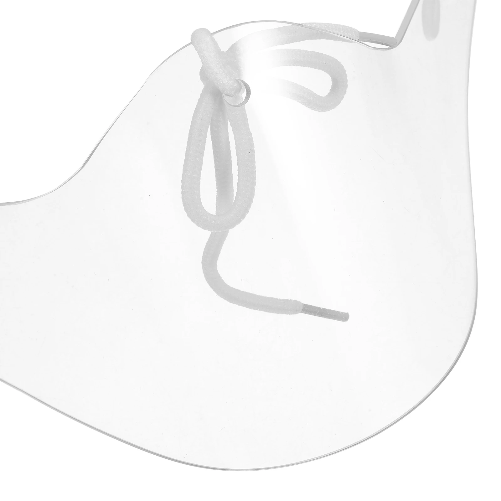 معدات حماية حارس المرمى الهوكي قطعة واحدة من واقي الرقبة الشفاف للرجال والكبار #6