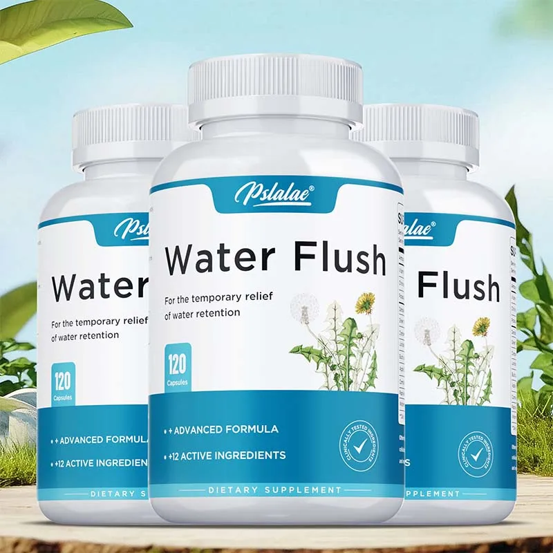 

Water Flush - It Helps Relieve Edema and Bloating, Maintain Healthy Fluid Balance, and Promote Urinary System Health