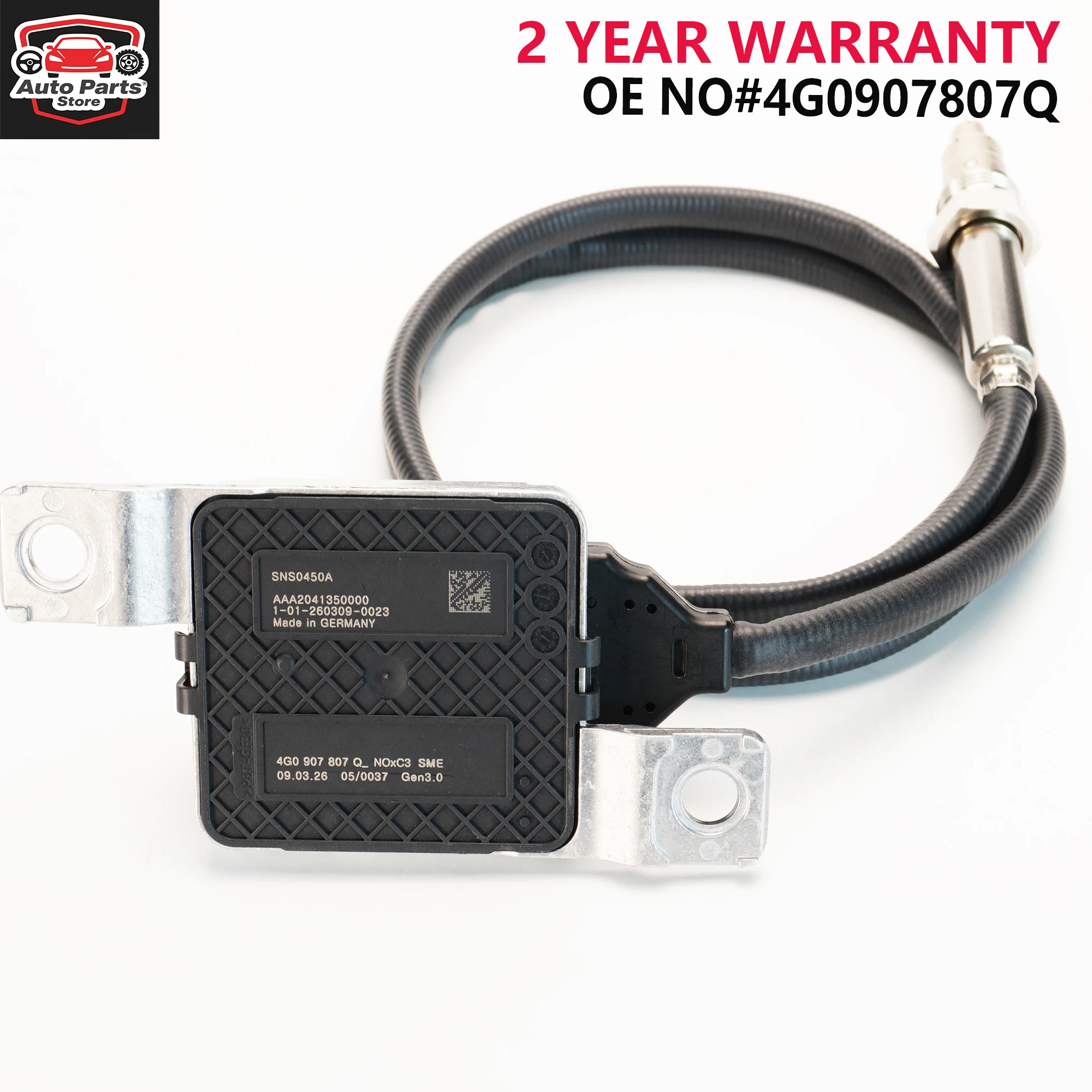 

4G0907807Q Nitrogen Oxide NOx Sensor Fits Audi A6 A7 A8 Q7 3.0L TDI Diesel 2012-2018