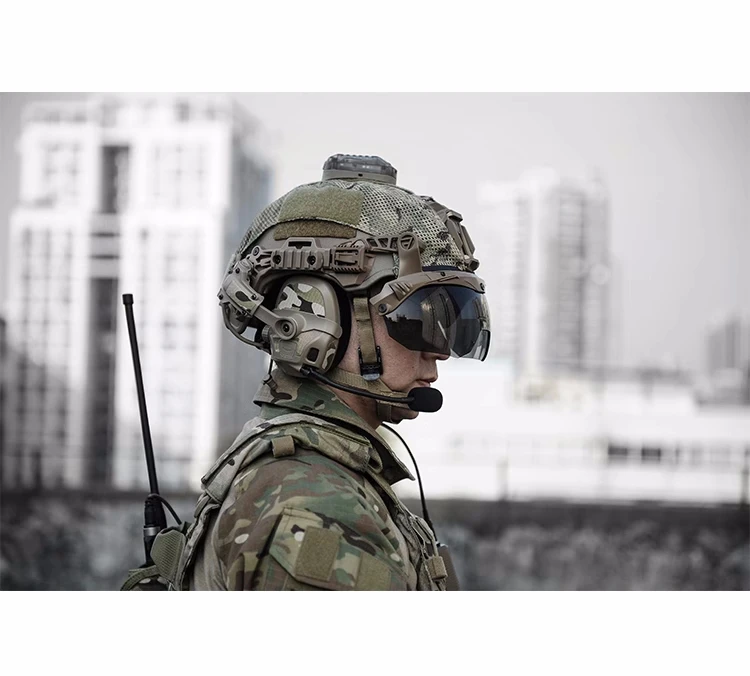 Tactical AMP Communication Headset Stickers Set Waterproof Skin Decorative Camouflage Protection Stickers MC MCBK