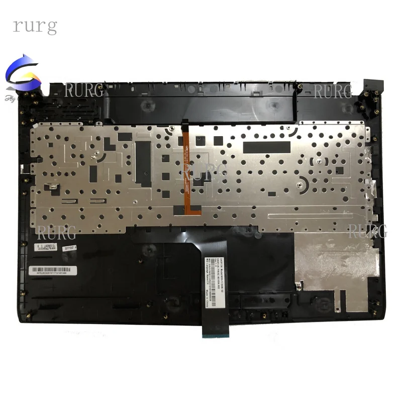 R+ Brand new, suitable for MSI GL62M GL62VR upper case, palm rest, protective cover, keyboard, red backlight