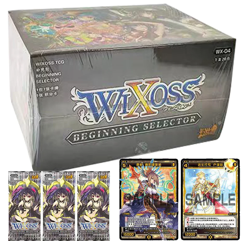 Kahou การ์ด WIXOSS สำหรับเด็ก, การ์ดสะสมอนิเมะเกมแฟนตาซีต่อสู้แบบดั้งเดิมของขวัญสำหรับเด็ก