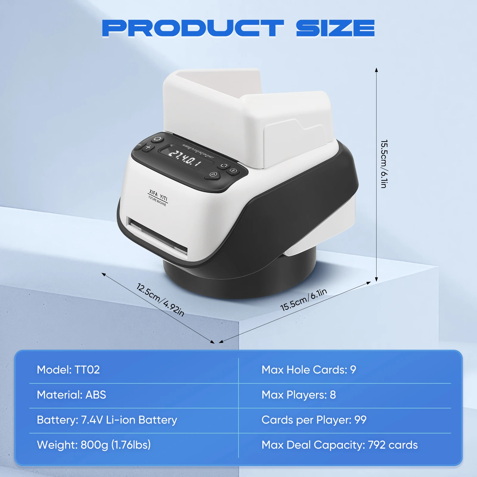 2 في 1 التلقائي بطاقة المتثاقل وتاجر موزع أوراق اللعب خلط أداة التعامل ألعاب الحفلات المنزلية آلة البوكر #3
