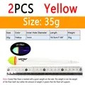 2pcs Yellow 35g