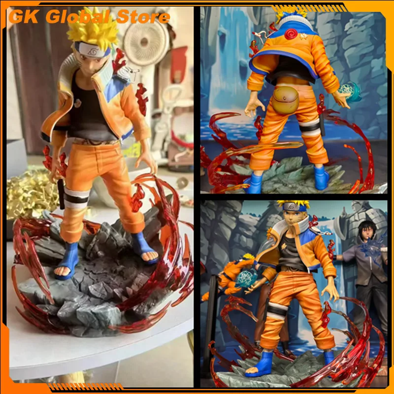 

24cm New Naruto Anime Figure Uzumaki Naruto Peripheral PVC Model Collect Statue Desktop Decoration Ornaments Birthday Gifts Toys