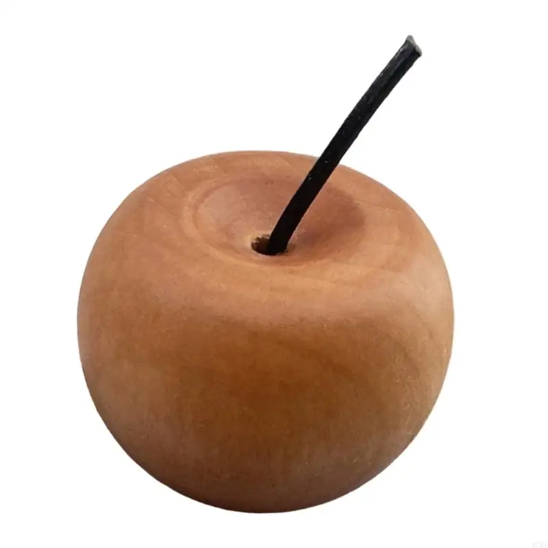 97BA Natural Wooden Apples Essential Oil Diffuser Safe Odorless Scented Frgrances Diffuser Decors For Multiple Room