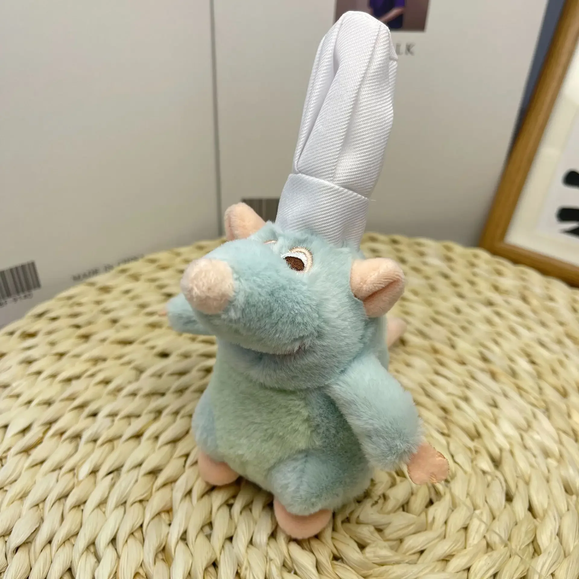 Disney Doll Ratatouille Chef Remy Magnetic Plush Toy Cute Room Decoration Doll Can Stand Tabletop Car Decoration Holiday Gifts