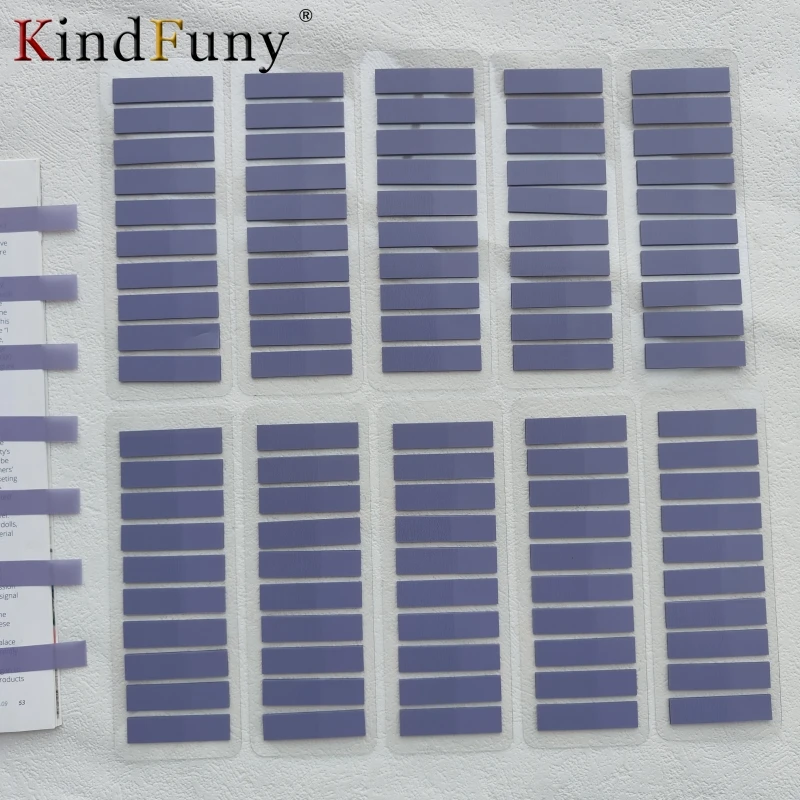 

2000 самоклеящихся прозрачных водонепроницаемых закладок-индексов для страниц, стикеры для классификации файлов, маркеры для планировщиков