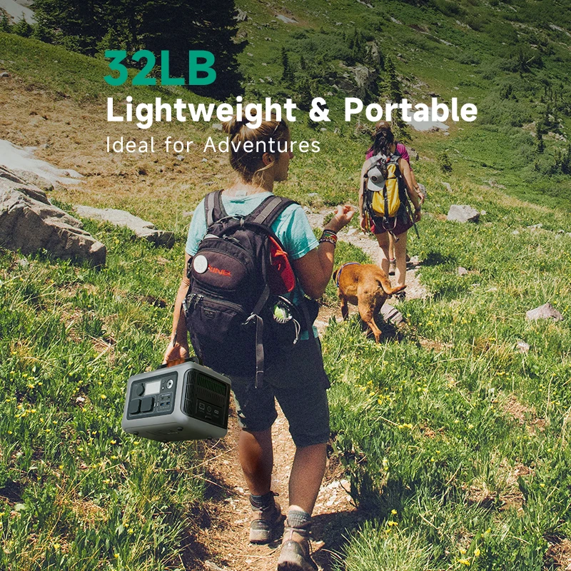 بطارية ALLPOWERS R600 المحمولة Powerstation 299wh LiFePO4 مع منافذ تيار متردد 600 وات للأماكن الخارجية #3