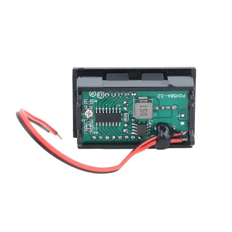 Dual USB LED Digital Voltmeter Fast Charging Realtime Battery Capacity Display for Home Solar Energy Storage System