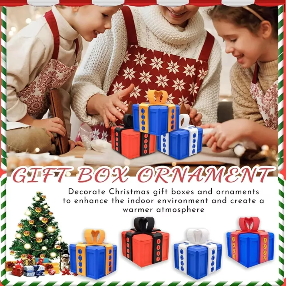 3D Printed Annoying Gift Box Twist Storage with Screws Puzzle Box Fun Decorations Assorted Colors