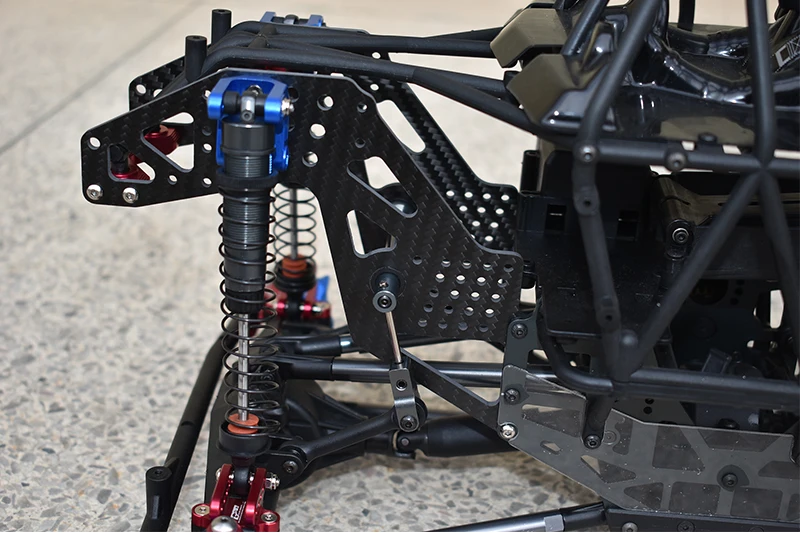 GPM Carbon Fiber Front/Rear Chassis Side Panels For LOSI 1/8 LMT SOLID AXLE