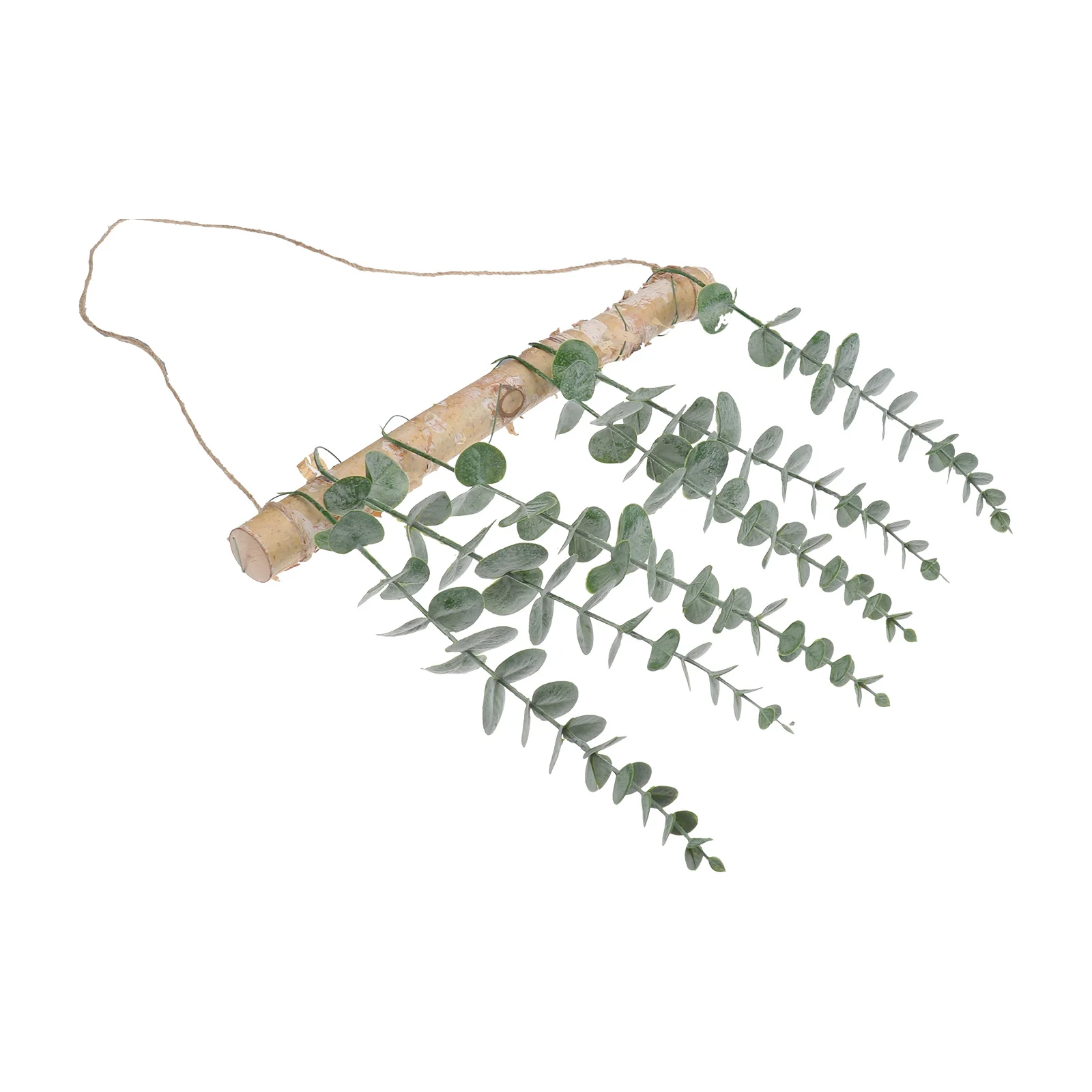 

1Pcs Faux Eucalyptus Leaves Wall Pendant Natural Looking Household Adornment Exquisite Craftsmanship Christmas Gift Bedroom