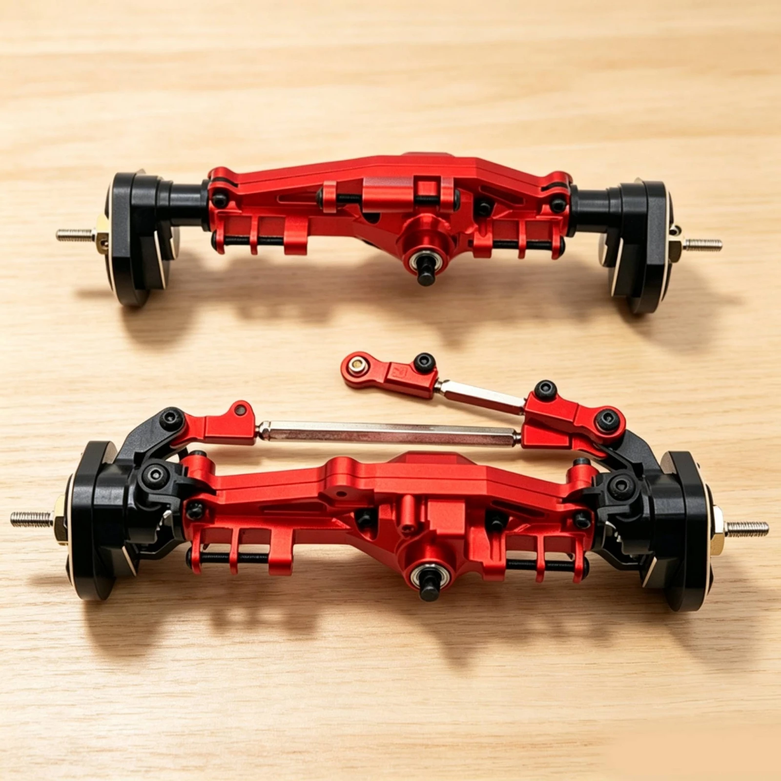 RC Car Axle 1:12 Scale Axles Hardware Brass for Hobbyists, Trail Driving