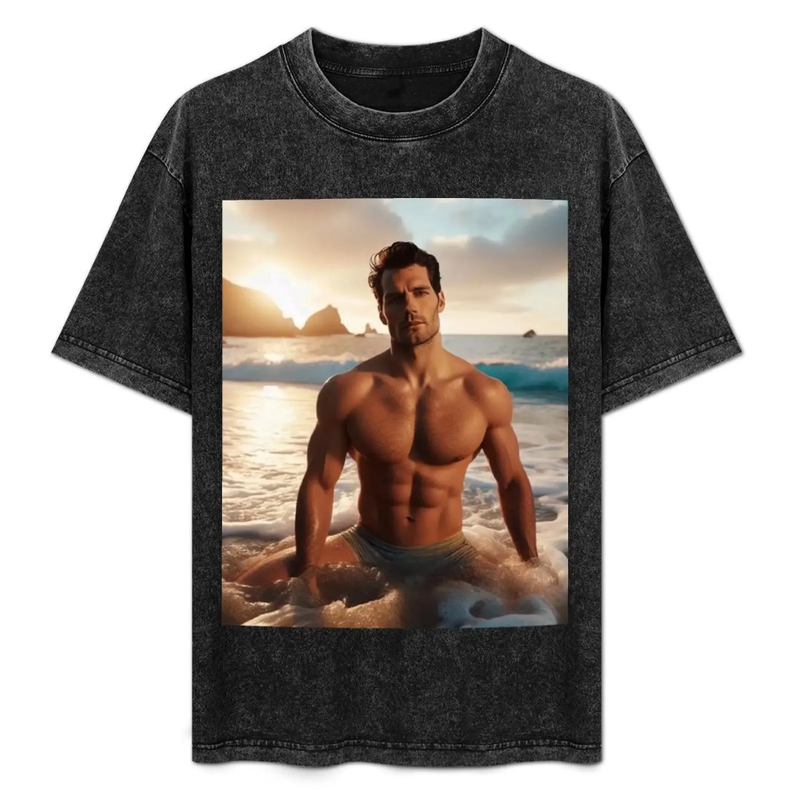 

Henry cavill art T-Shirt T-shirts oversize graphic shirts oversizeds tee shirts for men